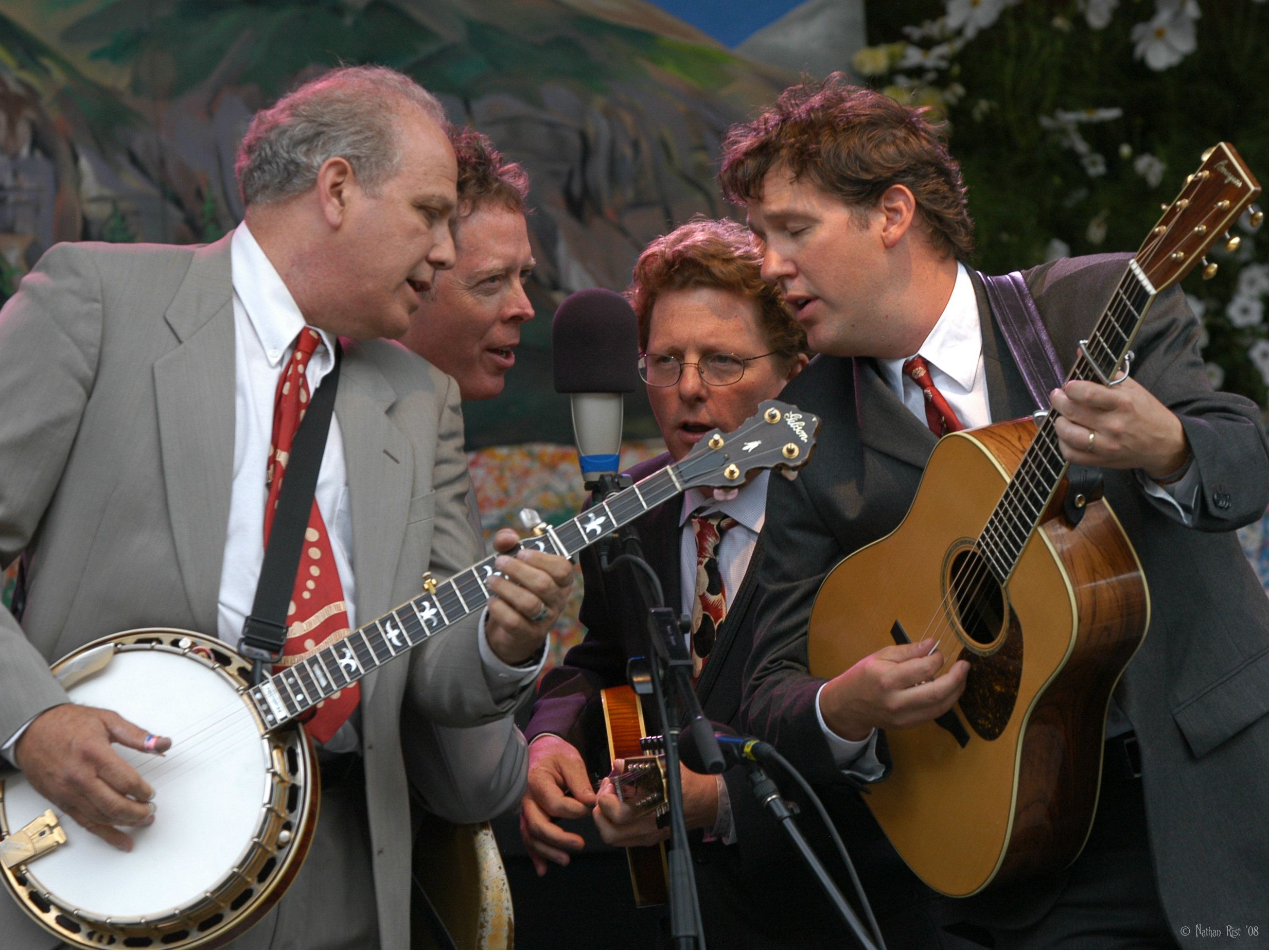 Hot Rize bluegrass band in concert
