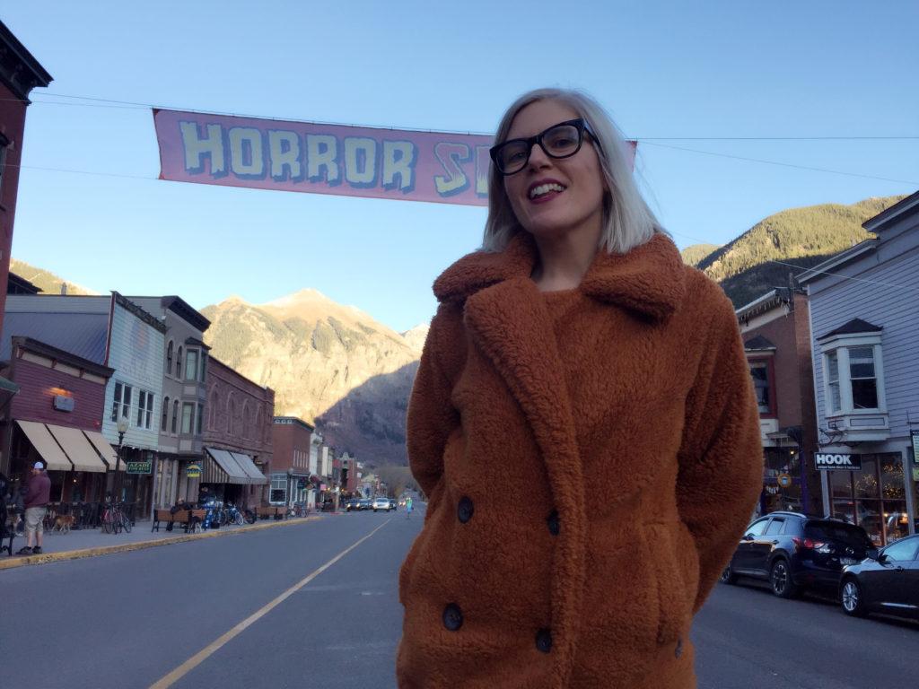 Photo: Alisha Sweeney at Telluride Horror Show