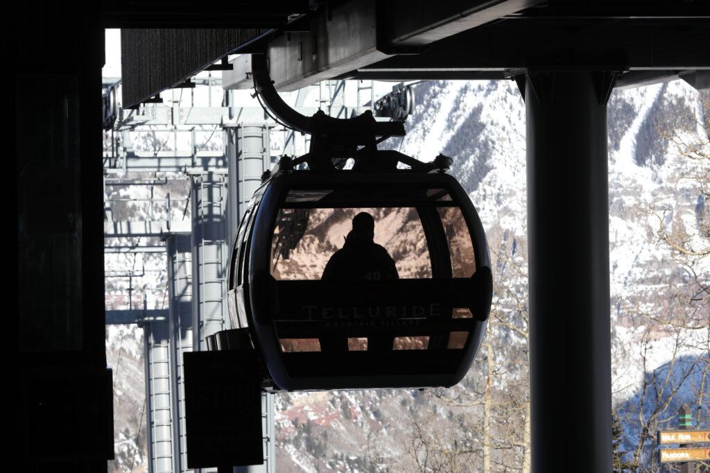 TELLURIDE-GONDOLA-COVID-SKIING