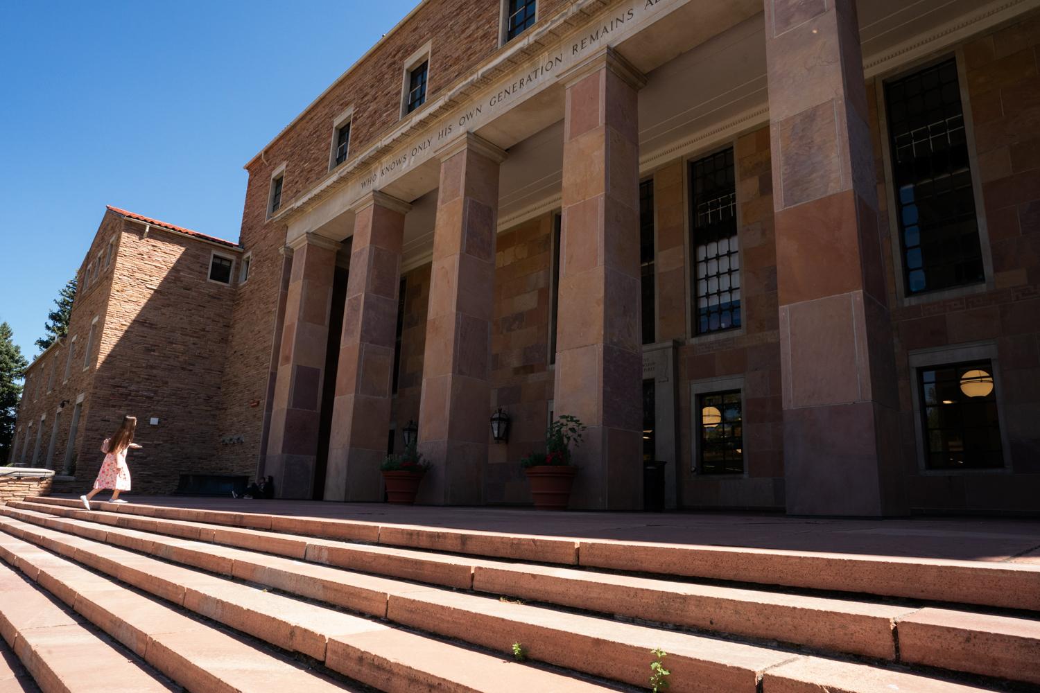 The Norlin Library at the University of Colorado Boulder campus