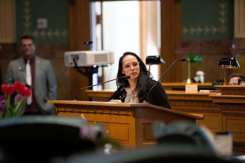 Democratic state Rep. Lorena Garcia