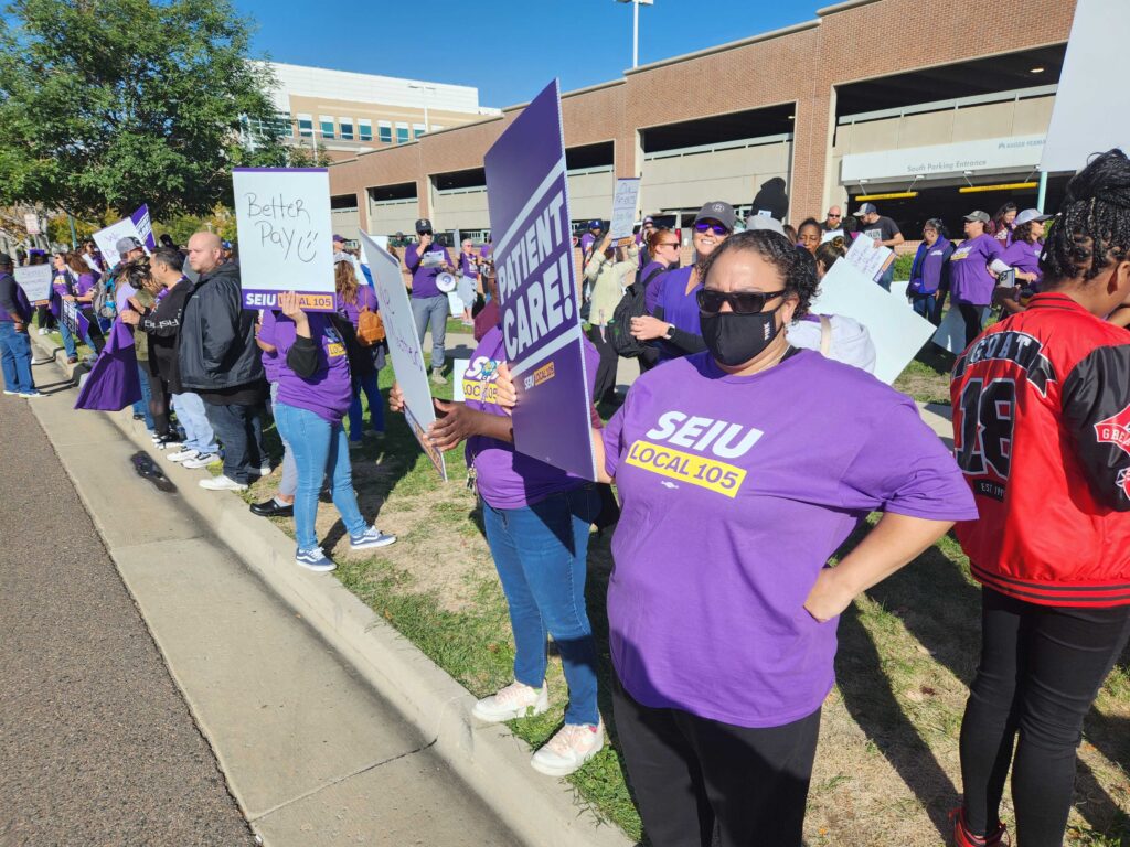 Kaiser Permanente workers on strike