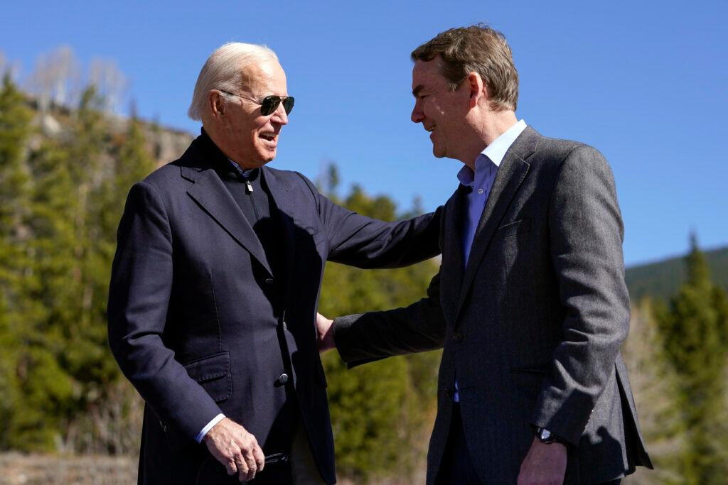 Joe Biden, Michael Bennet