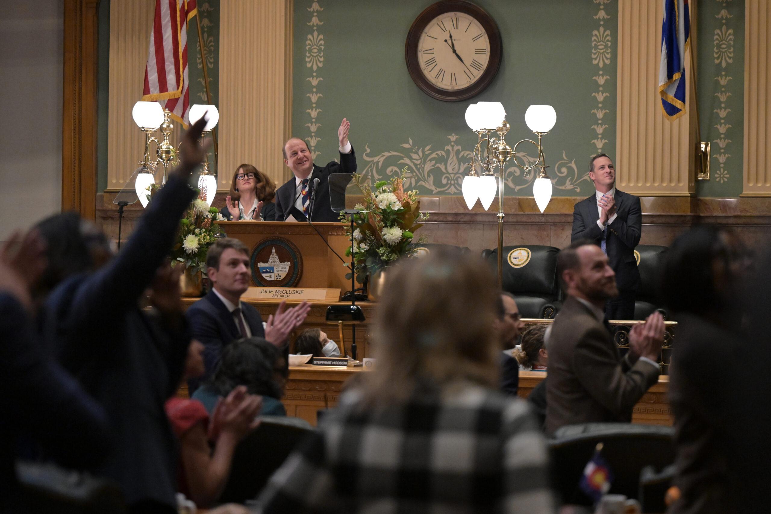 Gov. Jared Polis delivers the 2024 state of the state address