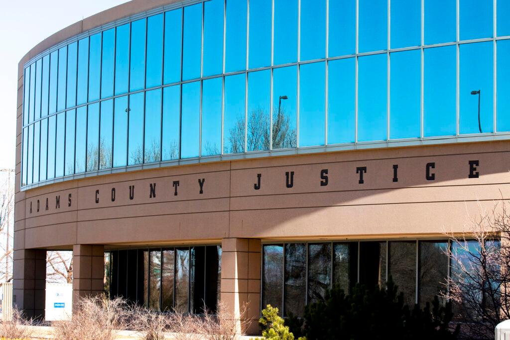 The Adams County Justice Center in Brighton. March 1, 2024.