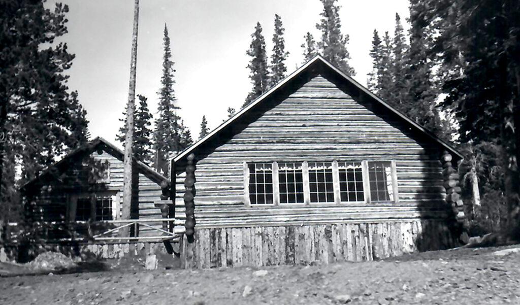 The bygone Fern Lake Lodge in Rocky Mountain National Park.