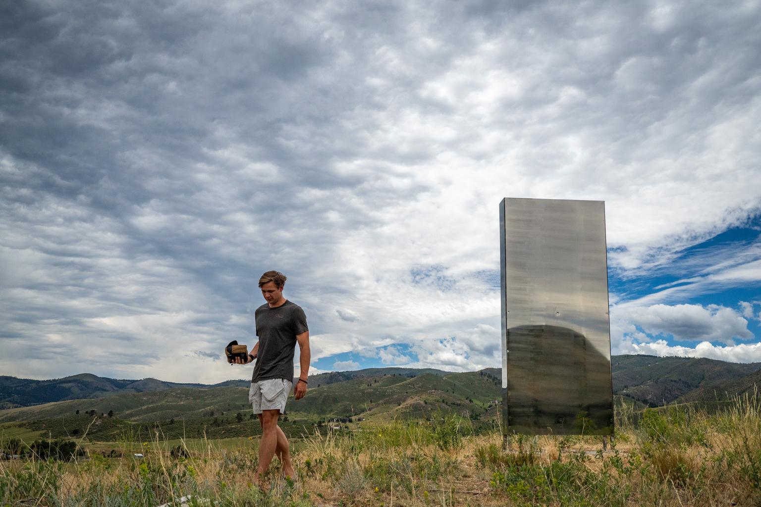 MONOLITH ON A FORT COLLINS HILLSIDE