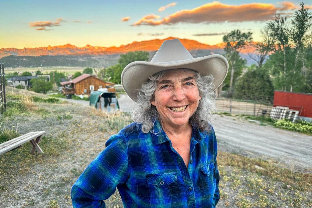 Alice Billings was TV star Dennis Weaver’s secretary and photographer for decades. Weaver was a longtime resident of Ridgway, where Billings now runs a horse sanctuary.