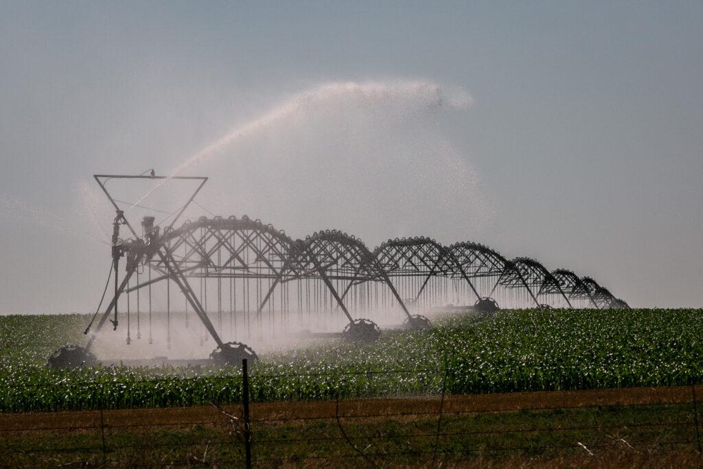 FARM FIELD IRRIGATION IN EASTERN WELD COUNTY