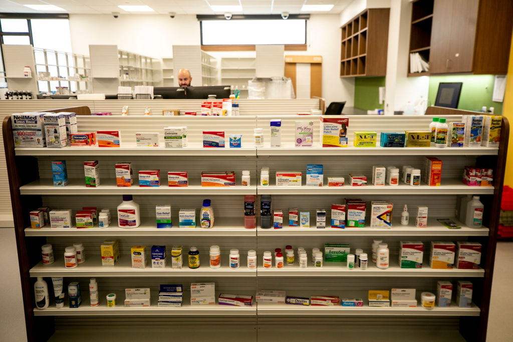 The new pharmacy inside Tepeyac Community Health Center.