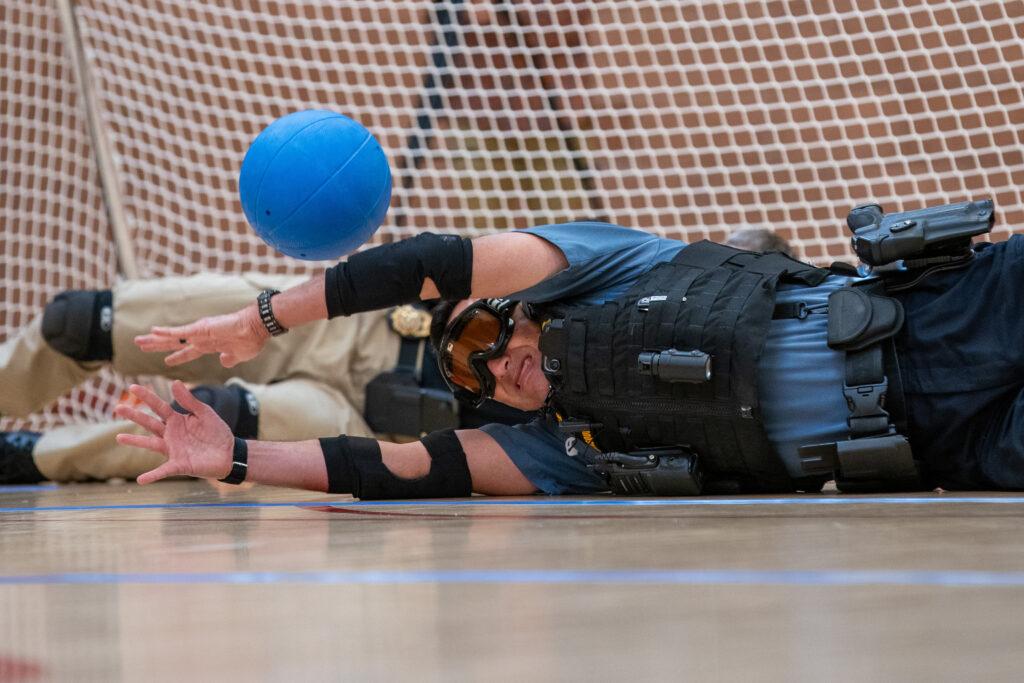 Goalball paralympian Robin Tueting