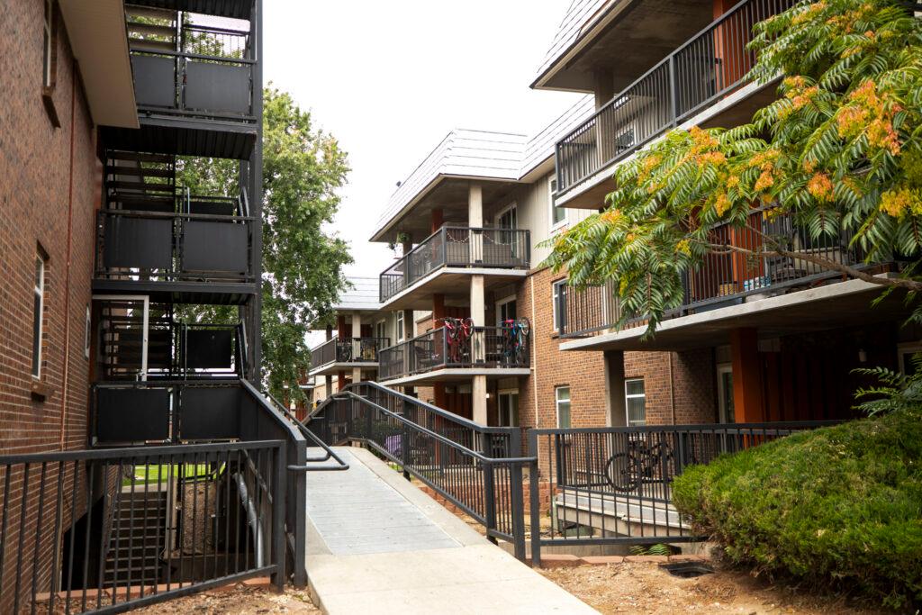 The Cedar Run apartment complex in Denver,