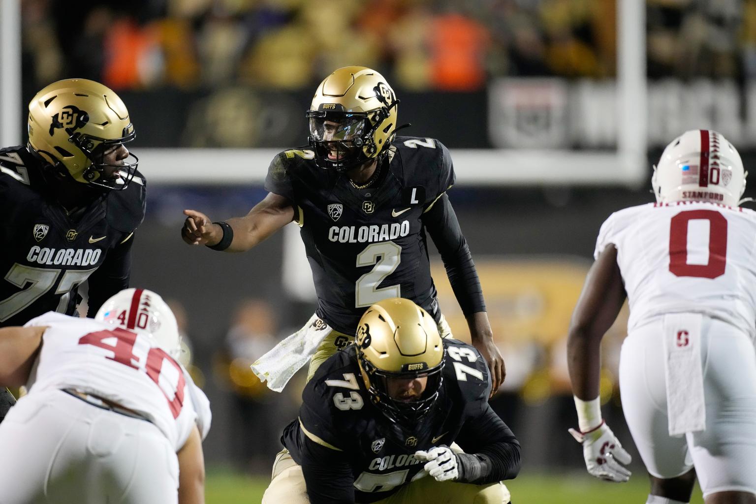 University of Colorado quarterback Shedeur Sanders