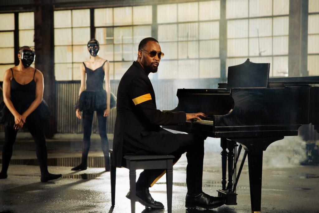 RZA seated at a piano