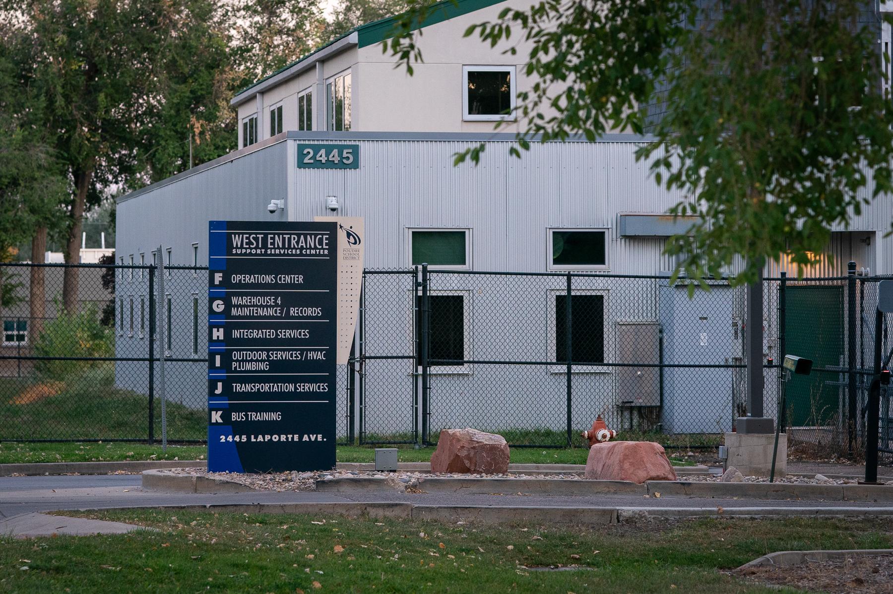 The Poudre School District’s support services center