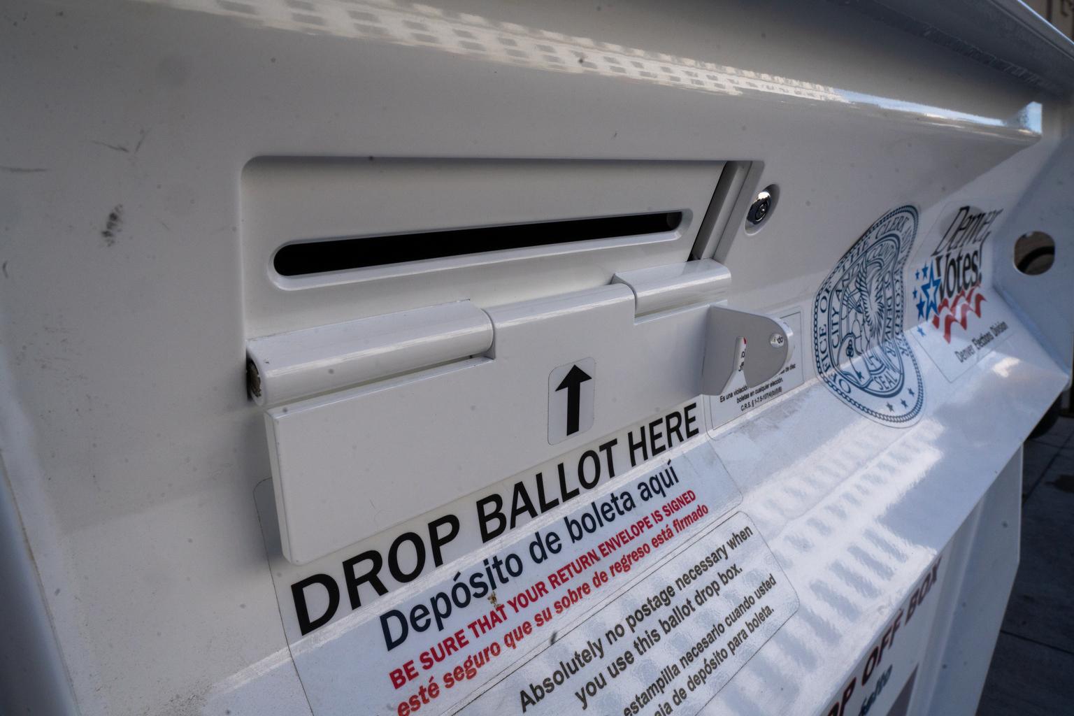 ELECTION BALLOT DROP BOX DENVER