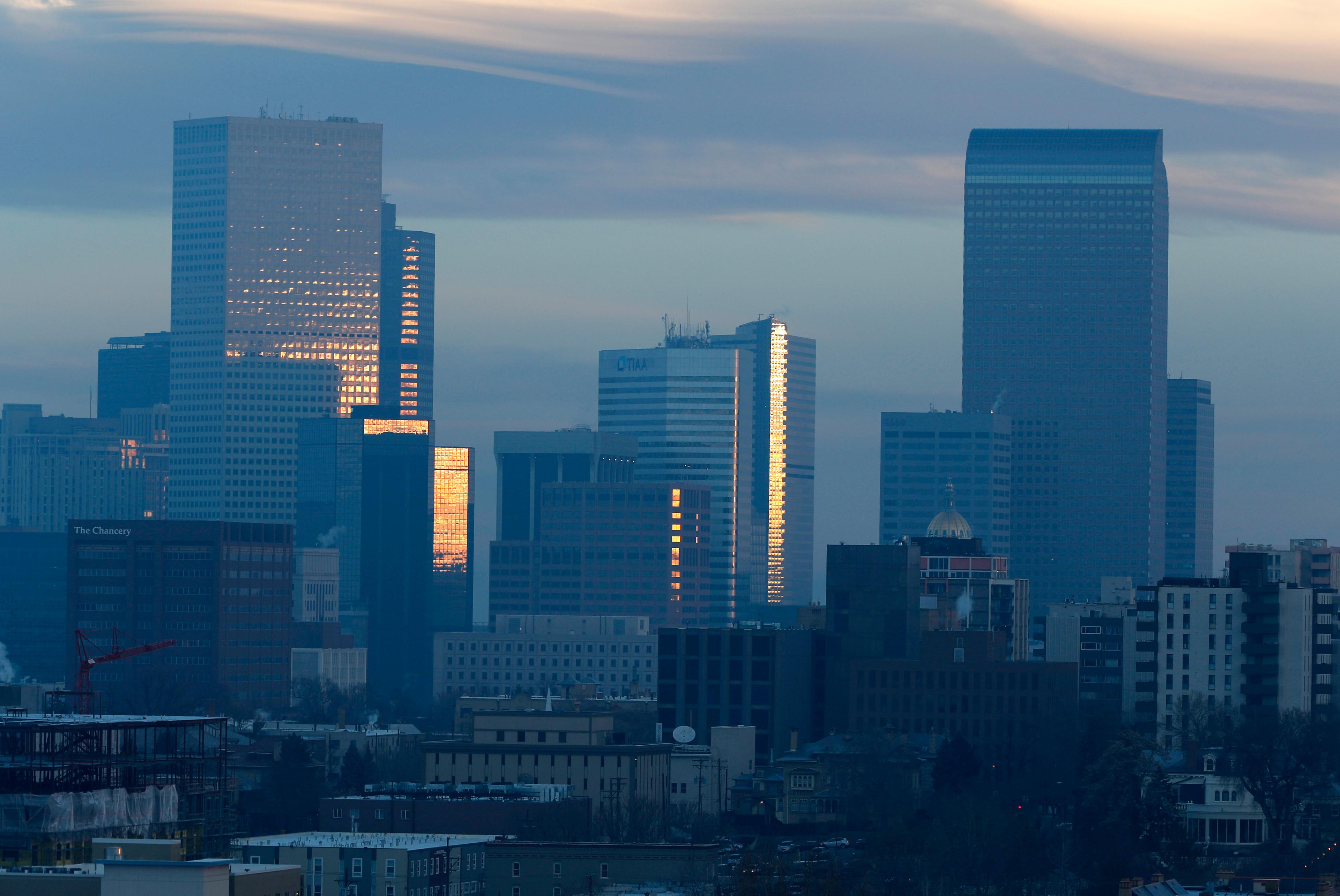 dirty air over downtown denver, r m