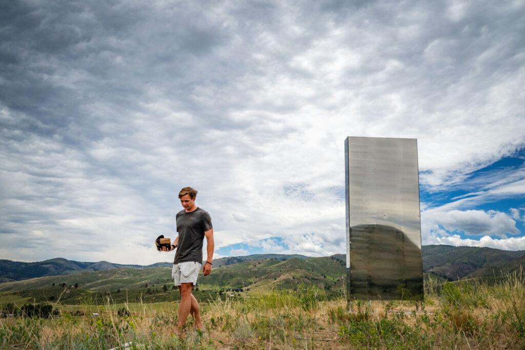 MONOLITH ON A FORT COLLINS HILLSIDE