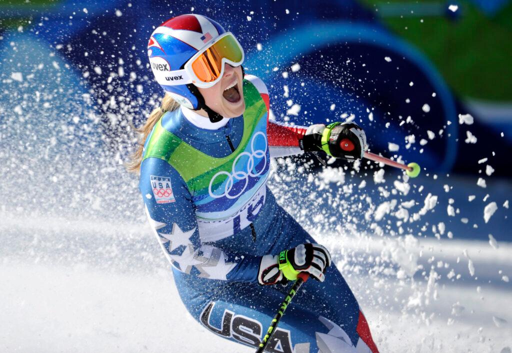 Lindsey Vonn Returns Skiing