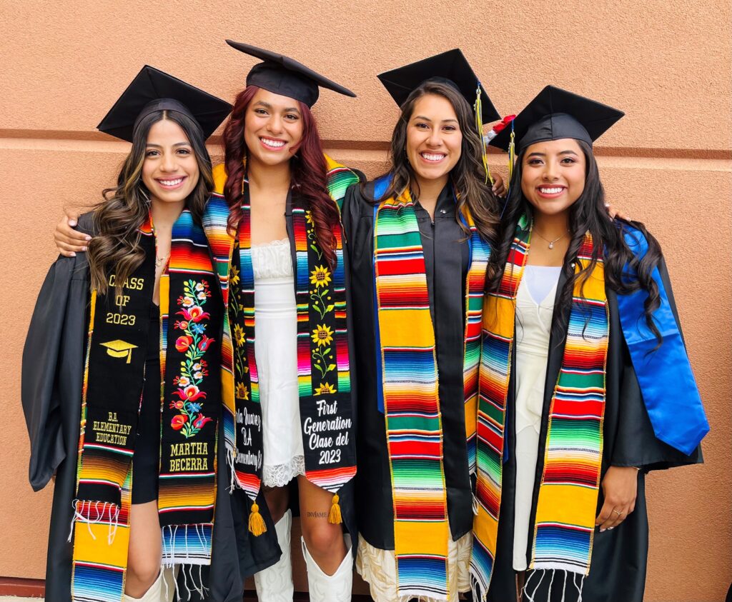 Four graduates of Colorado Mountain College’s teacher education program