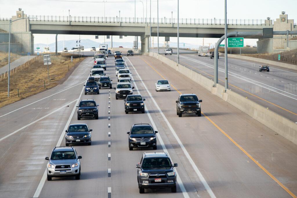 20250102 VEHICLES IN THE EASTBOUND EXPRESS LANE ON HIGHWAY 36