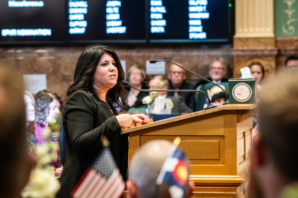 Legislature reconvenews on its opening day at the Capitol