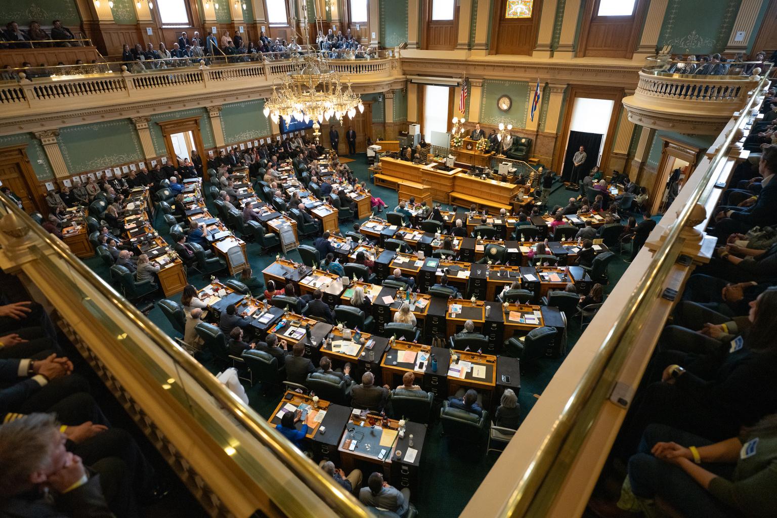 Gov. Jared Polis delivers the 2025 State of the State address