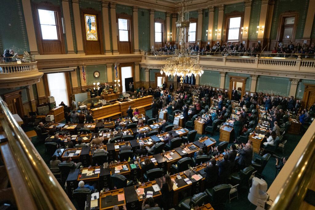 Gov. Jared Polis delivers the annual State of the State address