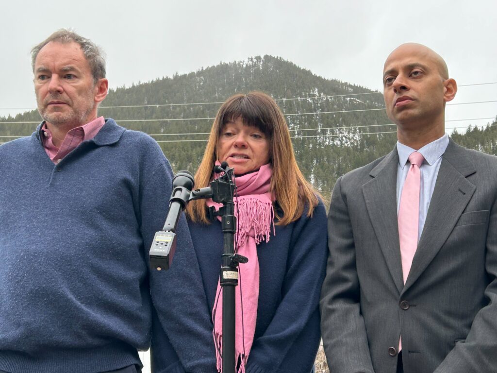 Christian Glass’ parents, Simon and Sally Glass, with attourney Siddartha Rathod outside the Georgetown Courthouse after Andrew Buen's verdict was announced.