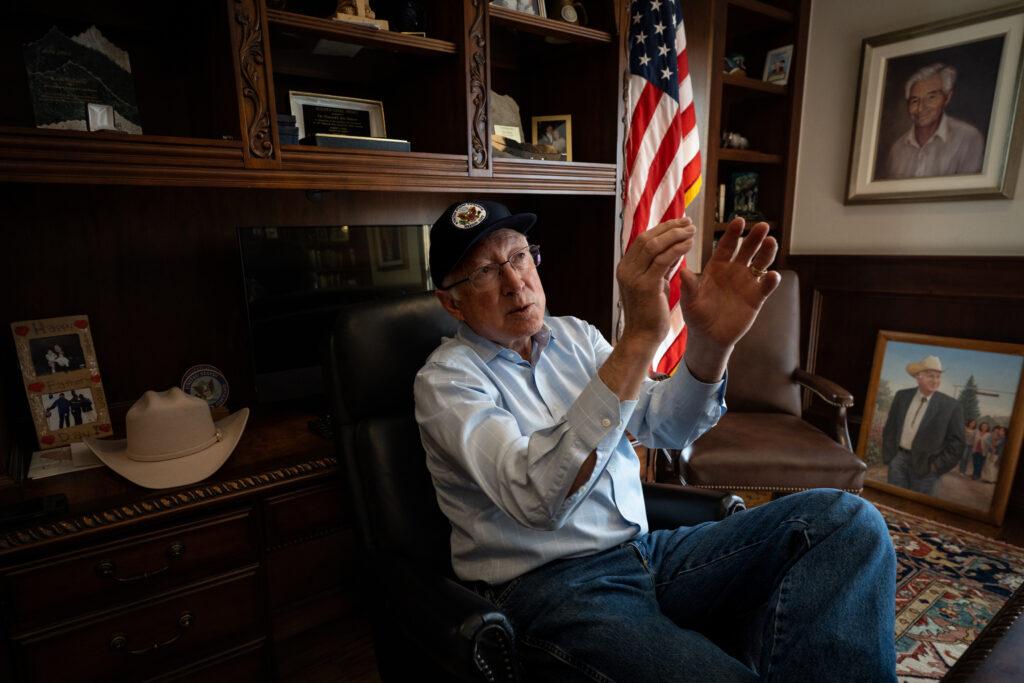 Former Ambassador to Mexico Ken Salazar in his Denver home