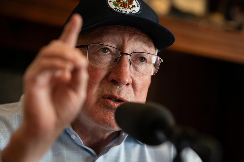 Former Ambassador to Mexico Ken Salazar in his Denver home