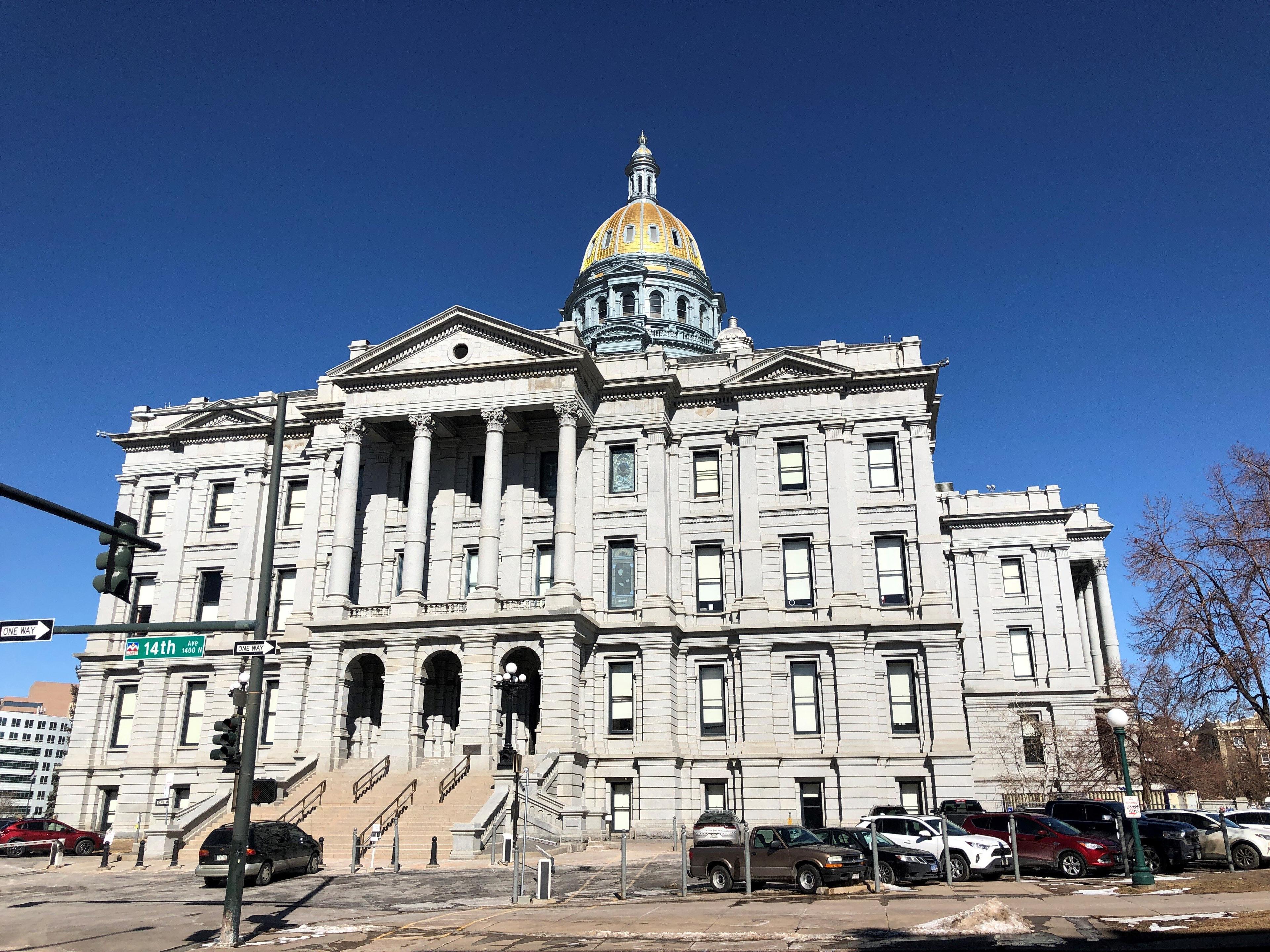 The Colorado capitol